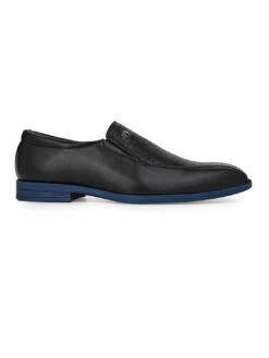 Alberto Torresi Hungary Series 611 Branded Sole Black Formal Shoes -Alberto Torresi Sale Store 88611 BLACK BLUE 3