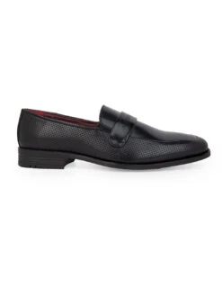 Alberto Torresi Fox Leather Black Slip On Formal Shoes 10 Alberto Torresi Fox Leather Black Slip On Formal Shoes -Alberto Torresi Sale Store 88622BLACK 3