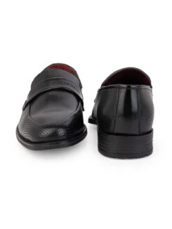 Alberto Torresi Fox Leather Black Slip On Formal Shoes 14 Alberto Torresi Fox Leather Black Slip On Formal Shoes -Alberto Torresi Sale Store 88622BLACK 5