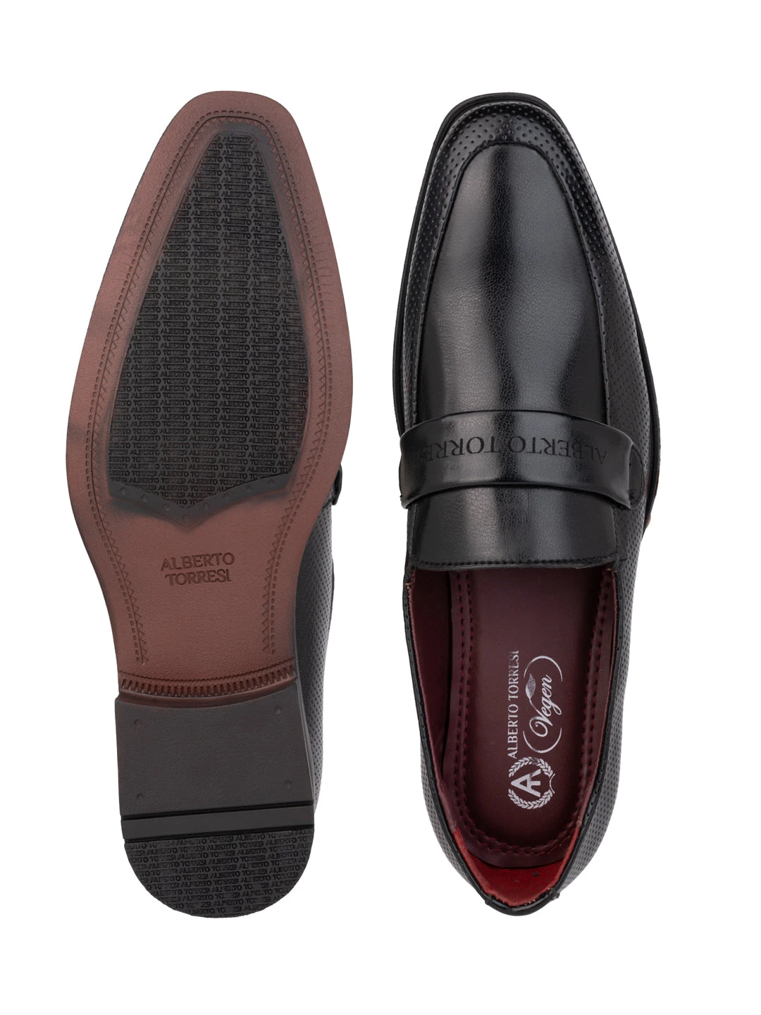 Alberto Torresi Fox Leather Black Slip On Formal Shoes 8 Alberto Torresi Fox Leather Black Slip On Formal Shoes - Image 8