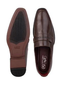 Alberto Torresi Fox Leather Brown Slip On Formal Shoes -Alberto Torresi Sale Store 88622BROWN 7 30ad50b7 4fc0 4311 b25a 345ee7248e3b
