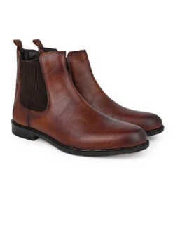 Alberto Torresi Tan Leather Chelsea Boots For Men 10 Alberto Torresi Tan Leather Chelsea Boots For Men -Alberto Torresi Sale Store 88656 TAN 2