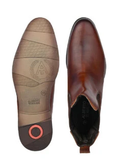 Alberto Torresi Tan Leather Chelsea Boots For Men 12 Alberto Torresi Tan Leather Chelsea Boots For Men -Alberto Torresi Sale Store 88656 TAN 5