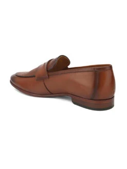 Alberto Torresi Genuine Leather Brown Loafers For Men -Alberto Torresi Sale Store 88682 TABBAC 3