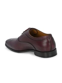Alberto Torresi Genuine Leather 685 Bordo Office/ Dress Formal Lace Up Shoes -Alberto Torresi Sale Store 88685 BORDO 3
