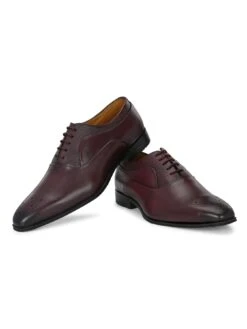 Alberto Torresi Genuine Leather 685 Bordo Office/ Dress Formal Lace Up Shoes -Alberto Torresi Sale Store 88685 BORDO 5
