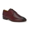 Alberto Torresi Genuine Leather 690 Black Bordo Formal Lace Up Shoe