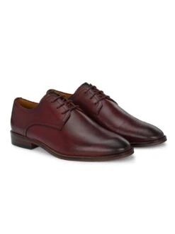 Alberto Torresi Genuine Leather 690 Black Bordo Formal Lace Up Shoe -Alberto Torresi Sale Store 88690 BORDO 4