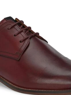 Alberto Torresi Genuine Leather 690 Black Bordo Formal Lace Up Shoe -Alberto Torresi Sale Store 88690 BORDO 8