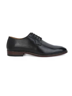Alberto Torresi Genuine Leather Black Formal Derby Shoes -Alberto Torresi Sale Store 88691 BLACK 3