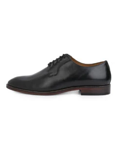 Alberto Torresi Genuine Leather Black Formal Derby Shoes -Alberto Torresi Sale Store 88691 BLACK 4