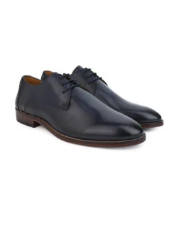 Alberto Torresi Genuine Leather Blue Formal Derby Shoes -Alberto Torresi Sale Store 88692 BLUE 2 1fc2b80b c76f 4594 8fa0 e2561a90f75c