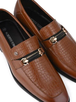 Albertoi Torresi Men's Calabria Tan Buckle Slip-Ons -Alberto Torresi Sale Store 88695TAN 6 720f9c44 2f92 486b 9b89 0694a61c077d