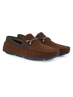 Alberto Torresi Trendy Silicon Multi Coloured Anti Slip Vibrant BrownLoafer -Alberto Torresi Sale Store 88715 BROWN N 2