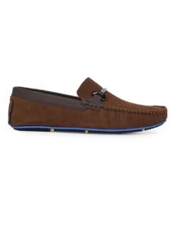 Alberto Torresi Trendy Silicon Multi Coloured Anti Slip Vibrant BrownLoafer -Alberto Torresi Sale Store 88715 BROWN N 3