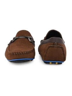 Alberto Torresi Trendy Silicon Multi Coloured Anti Slip Vibrant BrownLoafer -Alberto Torresi Sale Store 88715 BROWN N 5