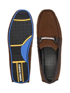 Alberto Torresi Trendy Silicon Multi Coloured Anti Slip Vibrant BrownLoafer -Alberto Torresi Sale Store 88715 BROWN N 6