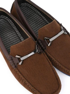 Alberto Torresi Trendy Silicon Multi Coloured Anti Slip Vibrant BrownLoafer -Alberto Torresi Sale Store 88715 BROWN N 7