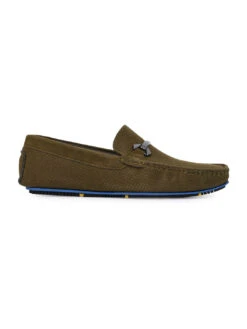 Alberto Torresi Trendy Silicon Multi Coloured Anti Slip SoleVibrantOlive Loafer -Alberto Torresi Sale Store 88715 OLIVE 3