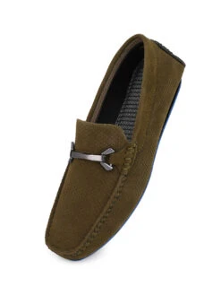 Alberto Torresi Trendy Silicon Multi Coloured Anti Slip SoleVibrantOlive Loafer -Alberto Torresi Sale Store 88715 OLIVE 4