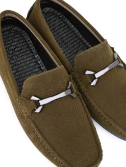 Alberto Torresi Trendy Silicon Multi Coloured Anti Slip SoleVibrantOlive Loafer -Alberto Torresi Sale Store 88715 OLIVE 7