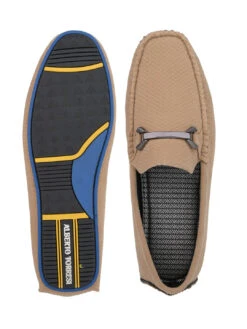 Alberto Torresi Trendy Silicon Multi Coloured Anti Slip Sole Vibrant Beige Loafer -Alberto Torresi Sale Store 88715 SAND 6
