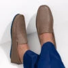 Alberto Torresi Trendy Silicon Muti Coloured Anti Slip Sole Grey Loafers -Alberto Torresi Sale Store 88717 ASH GREY 8
