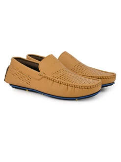 Alberto Torresi Trendy Silicon Muti Coloured Anti Slip SoleMustard Loafers -Alberto Torresi Sale Store 88717 MUSTARD 2
