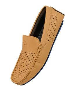 Alberto Torresi Trendy Silicon Muti Coloured Anti Slip SoleMustard Loafers -Alberto Torresi Sale Store 88717 MUSTARD 4