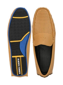 Alberto Torresi Trendy Silicon Muti Coloured Anti Slip SoleMustard Loafers -Alberto Torresi Sale Store 88717 MUSTARD 6