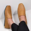 Alberto Torresi Trendy Silicon Muti Coloured Anti Slip SoleMustard Loafers -Alberto Torresi Sale Store 88717 MUSTARD 8