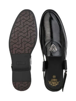 Alberto Torresi Black Patent Crinkle Peshawari Sandal With Padded Insole -Alberto Torresi Sale Store 88770 BLACK PATENT 6 ae4d91ef 82cd 4a27 96f4 5cc2dcd9387e