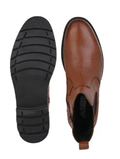 Alberto Torresi Tan Mild Leather Ankle Length Boots -Alberto Torresi Sale Store AT 1 88555 TAN 6