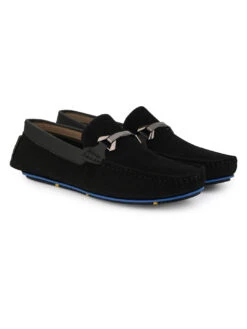 Alberto Torresi Trendy Silicon Multi Coloured Anti Slip Sole Vibrant Black Loafer -Alberto Torresi Sale Store AT 1 88715 BLACK 2