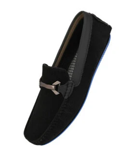 Alberto Torresi Trendy Silicon Multi Coloured Anti Slip Sole Vibrant Black Loafer -Alberto Torresi Sale Store AT 1 88715 BLACK 4