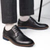 Alberto Torresi Horwik Series Black Crust Leather Plain Lace-up -Alberto Torresi Sale Store DSC 1807