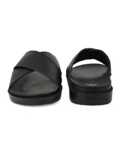 Alberto Torresi Deriko Black Genuine Leather Flats -Alberto Torresi Sale Store DSC 2071