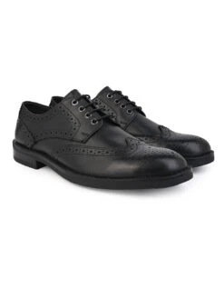 Alberto Torresi Genuine Leather Black Formal Brogue Shoes 14 Alberto Torresi Genuine Leather Black Formal Brogue Shoes -Alberto Torresi Sale Store DSC 2449 2