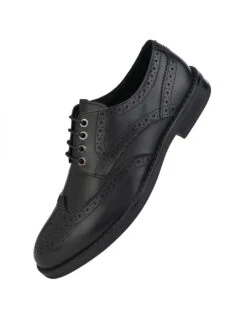 Alberto Torresi Genuine Leather Black Formal Brogue Shoes 11 Alberto Torresi Genuine Leather Black Formal Brogue Shoes -Alberto Torresi Sale Store DSC 2451 2