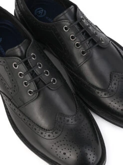 Alberto Torresi Genuine Leather Black Formal Brogue Shoes 13 Alberto Torresi Genuine Leather Black Formal Brogue Shoes -Alberto Torresi Sale Store DSC 2456 2