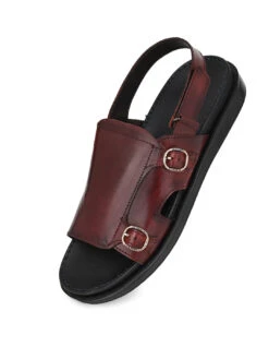 Alberto Torresi Bordo Genuine Leather Slingback Sandals For Men -Alberto Torresi Sale Store DSC 3826 2