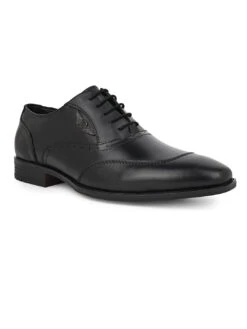 Alberto Torresi Genuine Leather Black Laceup Formal Shoes Oxford For Men -Alberto Torresi Sale Store DSC 3941 2