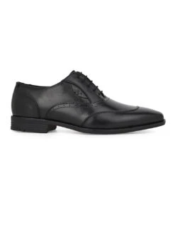 Alberto Torresi Genuine Leather Black Laceup Formal Shoes Oxford For Men -Alberto Torresi Sale Store DSC 3942 2