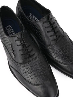 Alberto Torresi Black Formal Shoe For Men -Alberto Torresi Sale Store DSC 4250