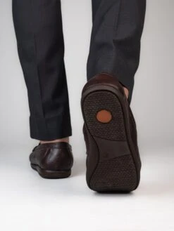 Alberto Torresi Twisty Series 531 Full Flex Rubber Sole Slip In Bordo Casual Loafers -Alberto Torresi Sale Store DSC 5689