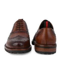 Alberto Torresi Latest TanBrogue Shoes With Padded Insole -Alberto Torresi Sale Store DSC 5733