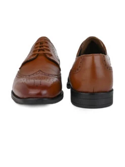 Alberto Torresi Tan Formal Brogue Shoes -Alberto Torresi Sale Store DSC 6135