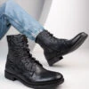 Alberto Torresi Barcus Black Ankle Boots -Alberto Torresi Sale Store DSC 6832