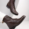 Alberto Torresi Barcus Brown Ankle Boots -Alberto Torresi Sale Store DSC 6837