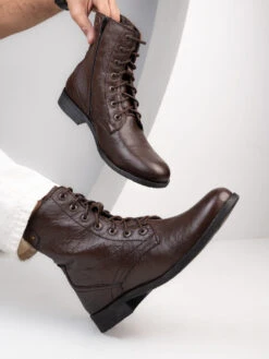 Alberto Torresi Barcus Brown Ankle Boots